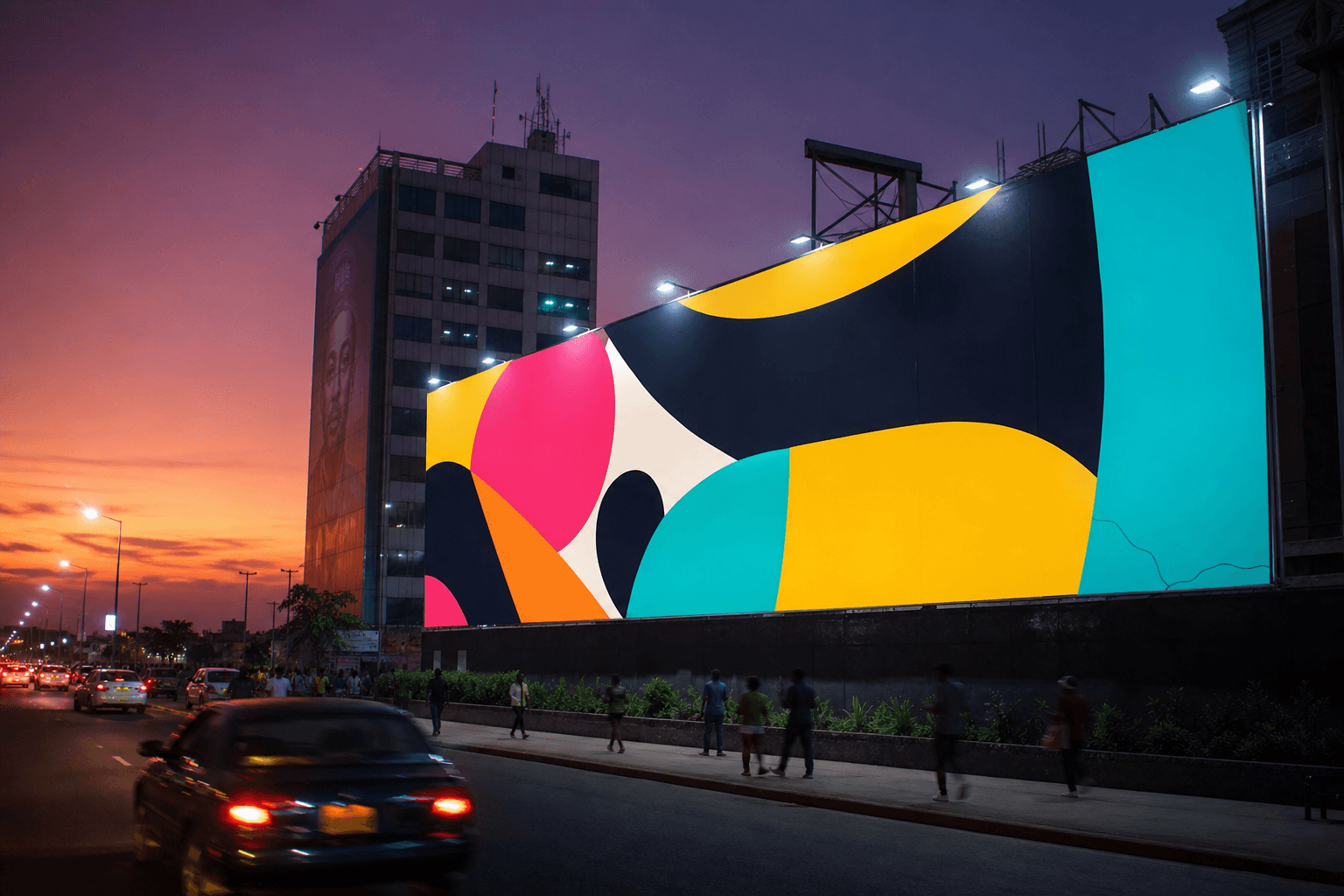 City-wide outdoor campaign